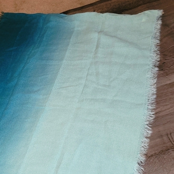 🆕️MICHAEL STARS AQUA OMBRE ETERNITY SCARF/ACRYLIC - Picture 6 of 13